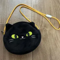 カルディ　ハロウィン　クロネコ　ポーチ