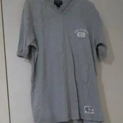 #ポロラルフローレン　Tシャツ　M  グレー男女兼用　美品