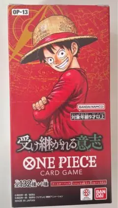 ワンピースカード 受け継がれる意志 1box分 24パック 受け継がれる意思