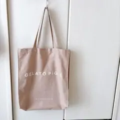 GELATO PIQUE ベージュ トートバッグ