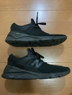 new balance ニューバランス X-90 トリプルブラック 黒 メッシュ