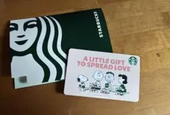 スターバックスカード スヌーピー 残高ゼロ