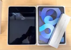 完動品　iPad Air4 スカイブルー　Apple pencil2付き