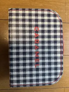 CARAMEL ペーパーバッグ　ペーパートランク　チェック柄