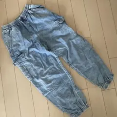 GU カーゴパンツキッズジュニア ライトブルー150