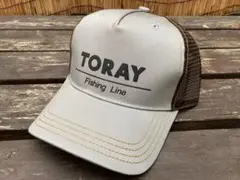 東レ メッシュキャップ グレーブラウン フリーサイズ 新品未使用 非売品