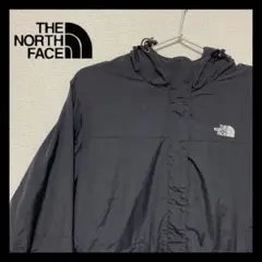 THE NORTH FACE マウンテンパーカー 刺繍ロゴ ブラック レディース