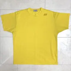 YONEX ヨネックス　イエロー ショートスリーブシャツ　Sサイズ