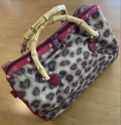 LeSportsac アトリエ ボストンバッグ バンブーハンドル