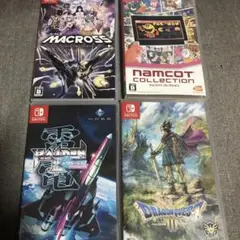 Nintendo Switch ゲームソフト 4本セットドラクエ雷電3ナムコ