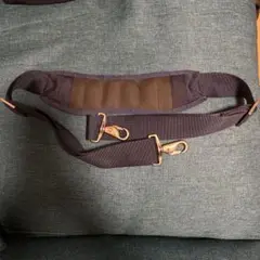 【新品未使用】ネイビー パッド付きショルダーストラップ
