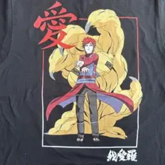 人気！　美品　M 我愛羅　ナルト　Naruto ブリーチ　ジャンプ アニメT
