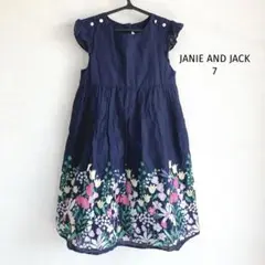 JANIE AND JACK 花柄ワンピース　インド製 7