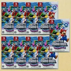 【Switch】スーパーマリオブラザーズ ワンダー（9本）