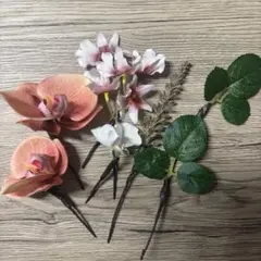 ヘッドドレス用フラワーセット
