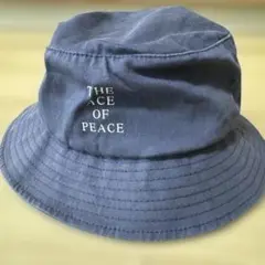 FLEXFIT ネイビー バケットハット THE ACE OF PEACE