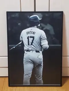 ドジャース大谷翔平 2025年MLB！A3サイズポスターフレーム付き 各種