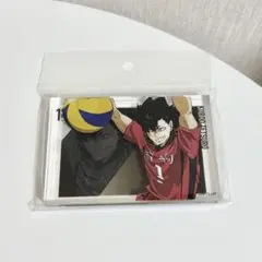 ハイキュー 黒尾 劇場版アクションビジュアル アクリルブロック ゴミ捨て場の決戦