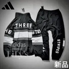 adidas上下セットアップ　Ｍサイズ　ウーブン　25新作　定価18,040円