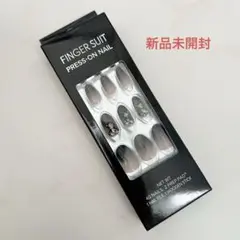 FINGER SUIT　フィンガースーツ　テディ 40枚　黒ラメ系　くま