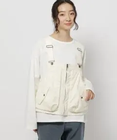 新品 niko and ポケットワークベスト