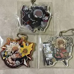 僕のヒーローアカデミア ぴたでふぉめ アクリルキーホルダー爆豪　トガ　トゥワイス