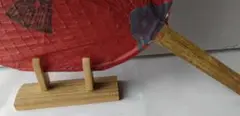 竹製うちわスタンド