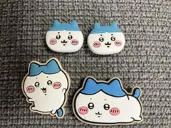 ハチワレのクロックス飾り大小4個セット