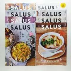 SALUS サルース 2020年〜2021年内の計8冊 東急電鉄沿線情報誌