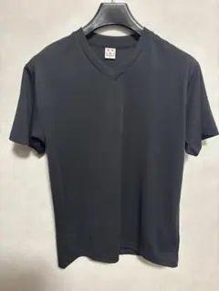 wundou ウンドウ　メンズ　Tシャツ　ドライ　黒　ブラック　無地