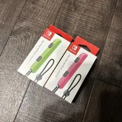 Joy-Con ストラップ ネオンピンク ネオングリーン