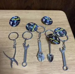 工具キーホルダー 5個セット