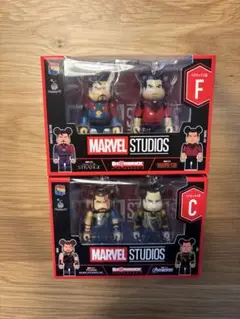 marvel ベアブリック　ペア賞　セット