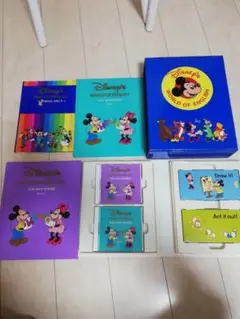 DWE ディズニー カード&本&CD
