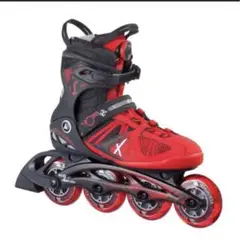 K2 V02 90 Boa M, mens, black-red