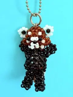 【期間限定】レッサーパンダビーズキーホルダー