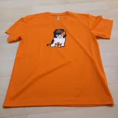 猫　三毛猫　たま駅長　和歌山電鐵　わかやま電鉄　Tシャツ　Ｌサイズ