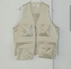 anuke Satin Pocket Vest