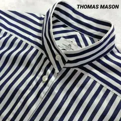 THOMAS MASON allureville シャツワンピース ストライプ