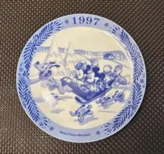 イヤープレート　ミッキーマウス　飾り皿　壁掛け　1997年度