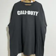 00's コールオブデューティー tシャツ プリント センターロゴ ゲーム XL