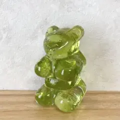HARIBO 　ハリボー　クリアオブジェ　イエロー　置物　ゴールドベア　ドイツ