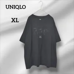ユニクロ　ピーナッツ　Yu NAGABA Tシャツ　スヌーピー　ブラック　XL