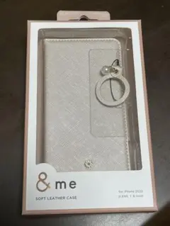 ELECOM &me ソフトレザーケース　iPhone15用