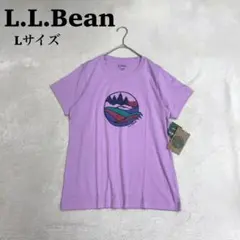 【新品タグ付】L.L.Bean エルエルビーン Tシャツ コットン100 L 紫
