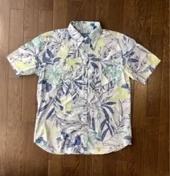 美品 majun マジュン 沖縄 かりゆしウェア アロハシャツ Mサイズ