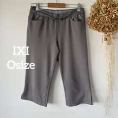 【IXI】 O♪ レディース ハーフ パンツ スポーツウェア メッシュ グレー