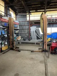 バンザイ　2柱リフト ４ｔワイド　グレー 工場用 門型2柱リフト（ゲートリフト） の一覧｜自動車用機械工具・整備