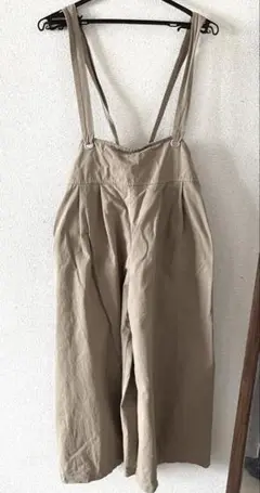 レディース　ワイドパンツ　サロペット　オーバーオール