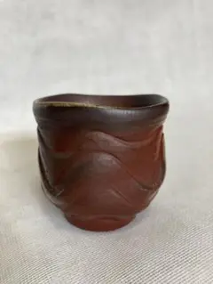 備前焼　花入　衆啓　未使用　共箱、共布あり 備前火襷耳付花入 藤原 啓(作) 共箱 | 古美術ささき